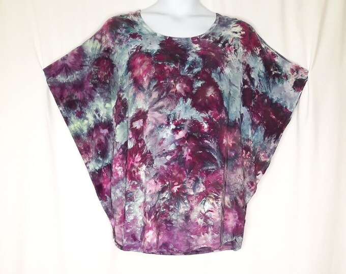 Size Large Ladies Tie Dye - Flowy Top Blouse