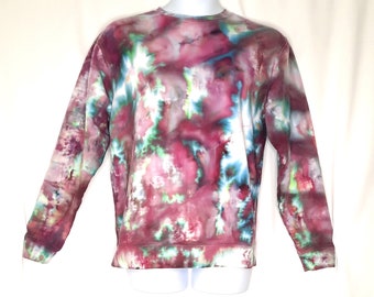 Size Large - Tie Dye Sweatshirt Crew Neck- Ice Dye