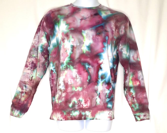 Size Large - Tie Dye Sweatshirt Crew Neck- Ice Dye