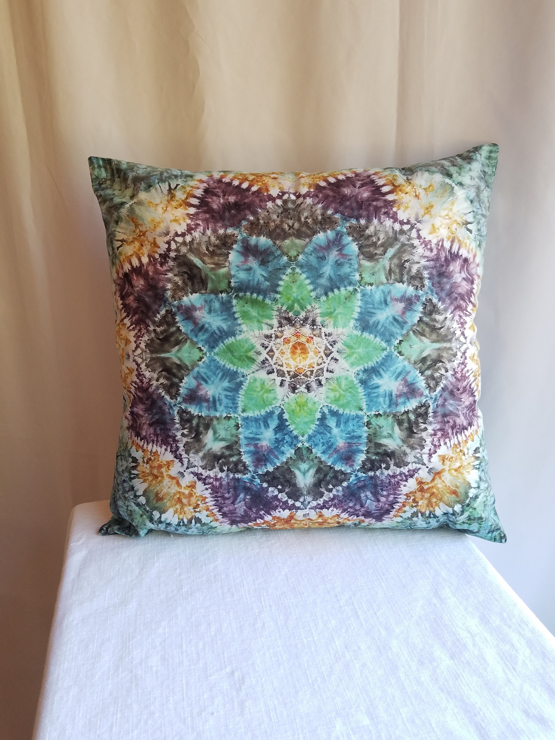 18 Square Pillow Cover Printed Both Sides