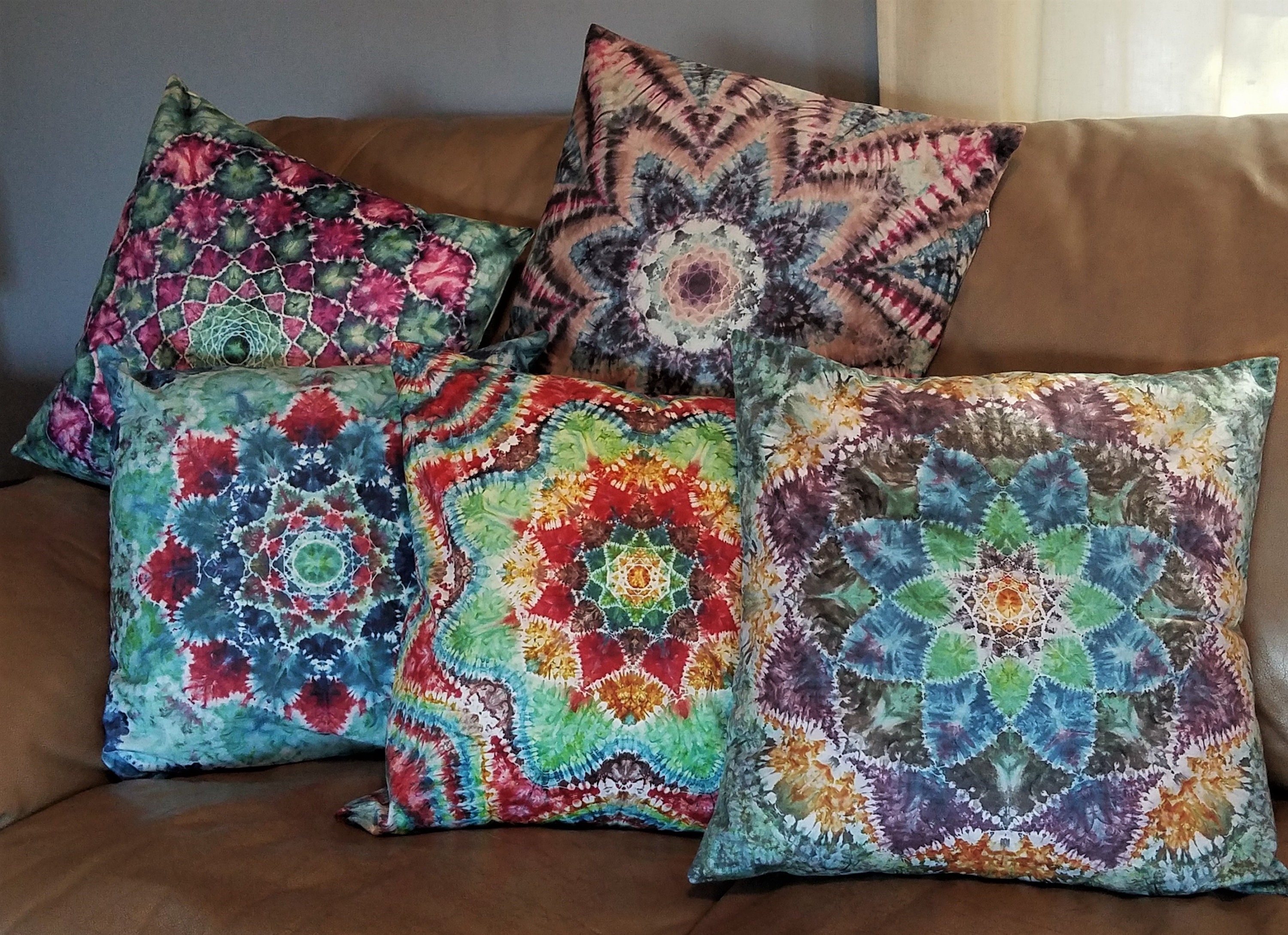 18 Square Pillow Cover Printed Both Sides