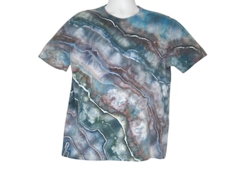Size Large - Tie Dye Tshirt - Blue Agate