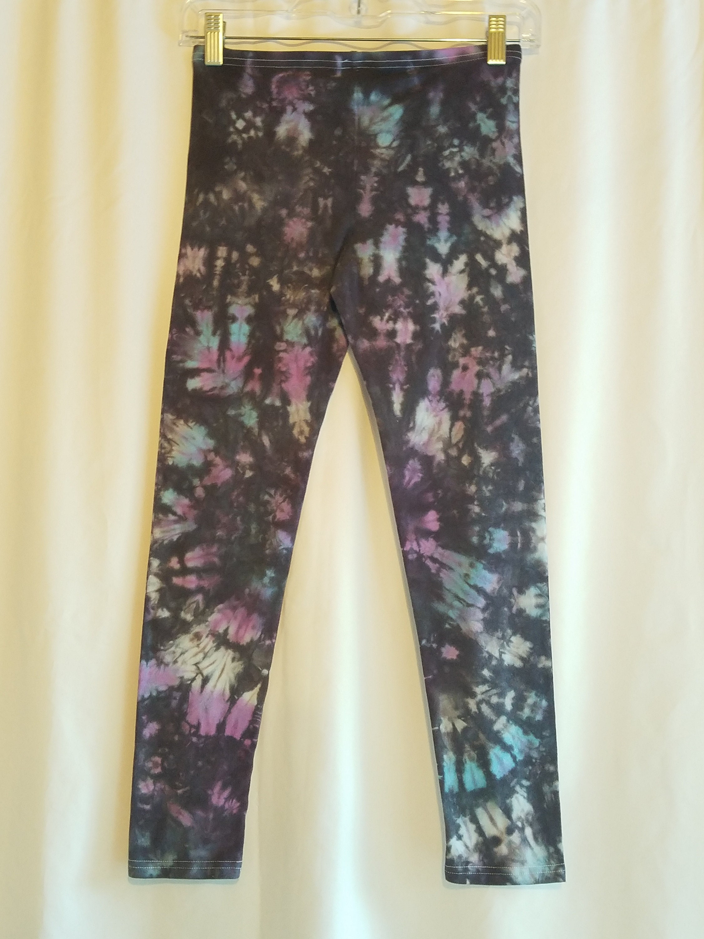 Girls Tie Dye Leggings - Size 14 XLarge