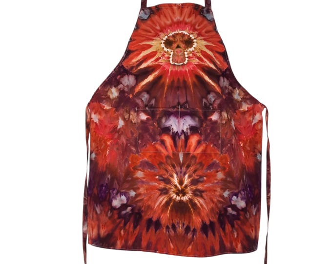 Apron - Tie Dye Mushroom - Ice Dye