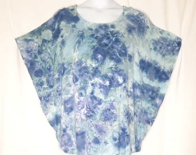 Size Large Ladies Tie Dye - Flowy Top Blouse
