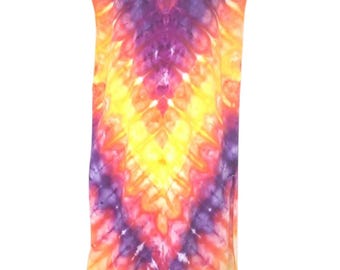 Size 2X - Tie Dye Maxi Dress - 100% Cotton