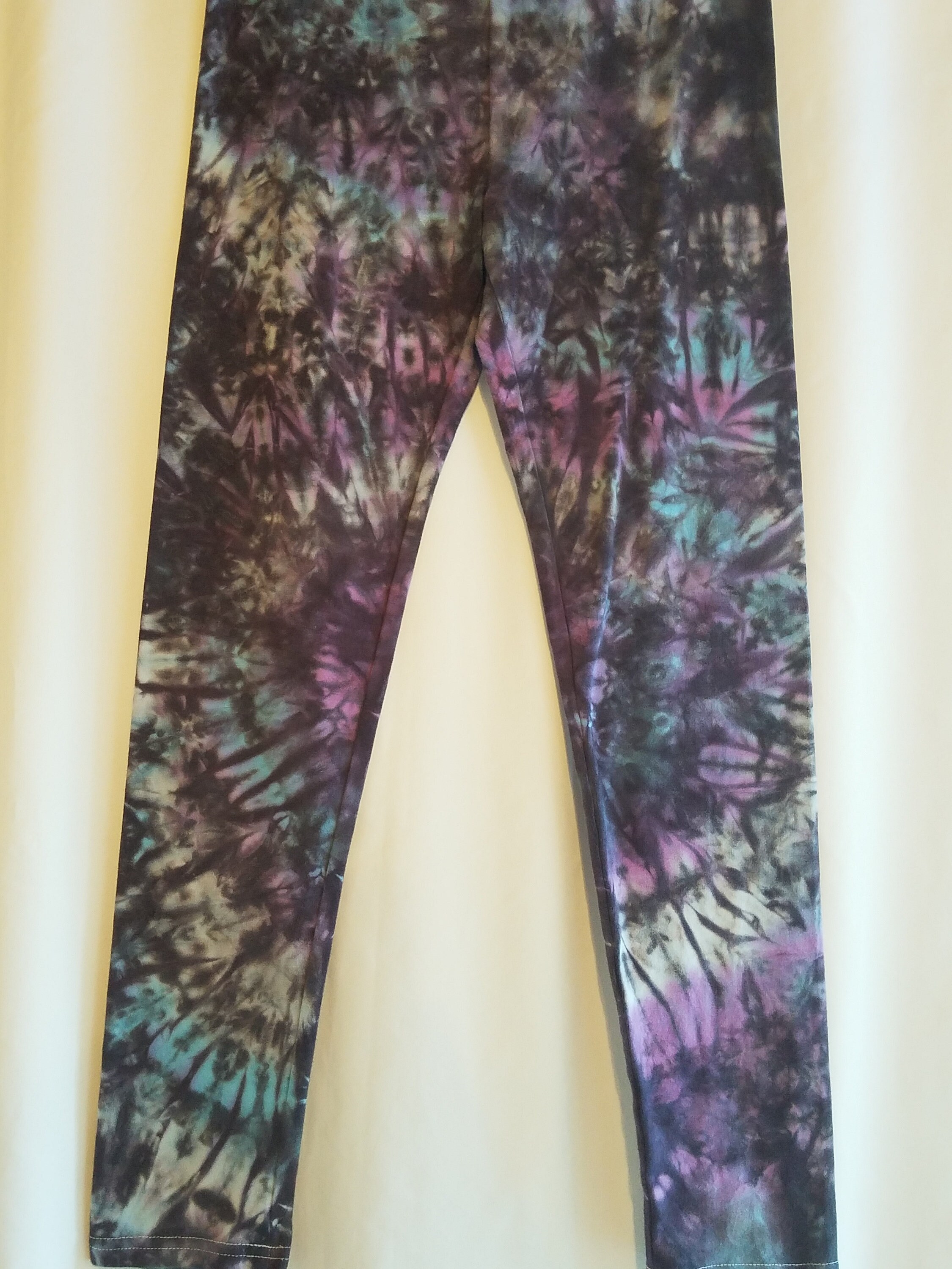 Girls Tie Dye Leggings - Size 14 XLarge