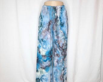 Size Medium  - Tie Dye Pants - Cotton Linen Blend with POCKETS!