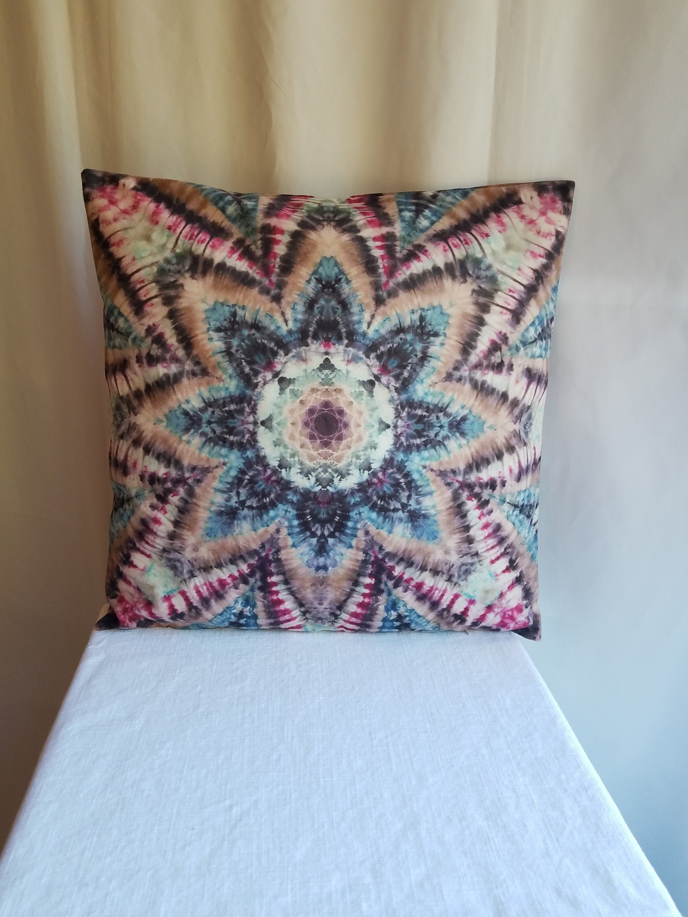 18 Square Pillow Cover Printed Both Sides