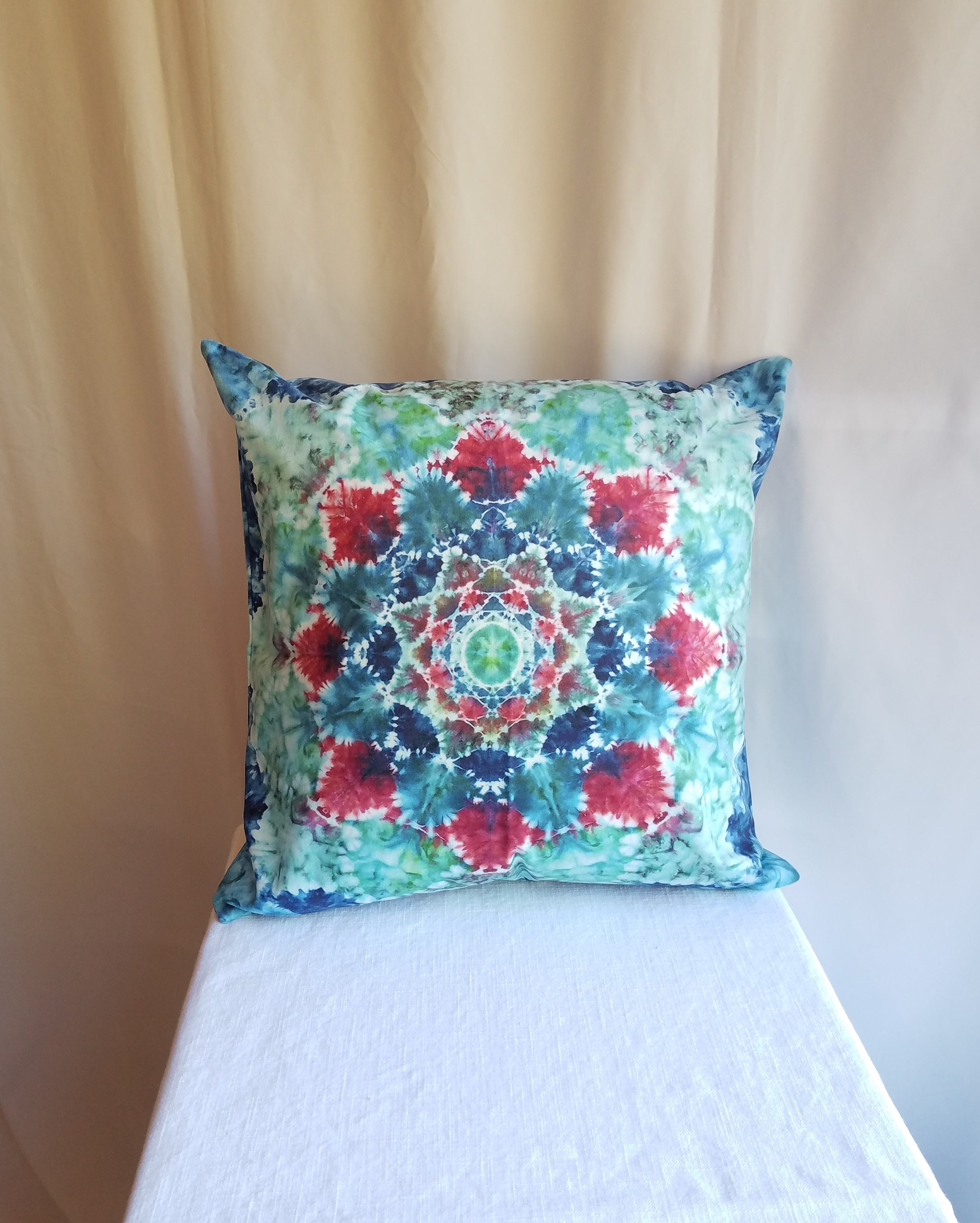 18 Square Pillow Cover Printed Both Sides