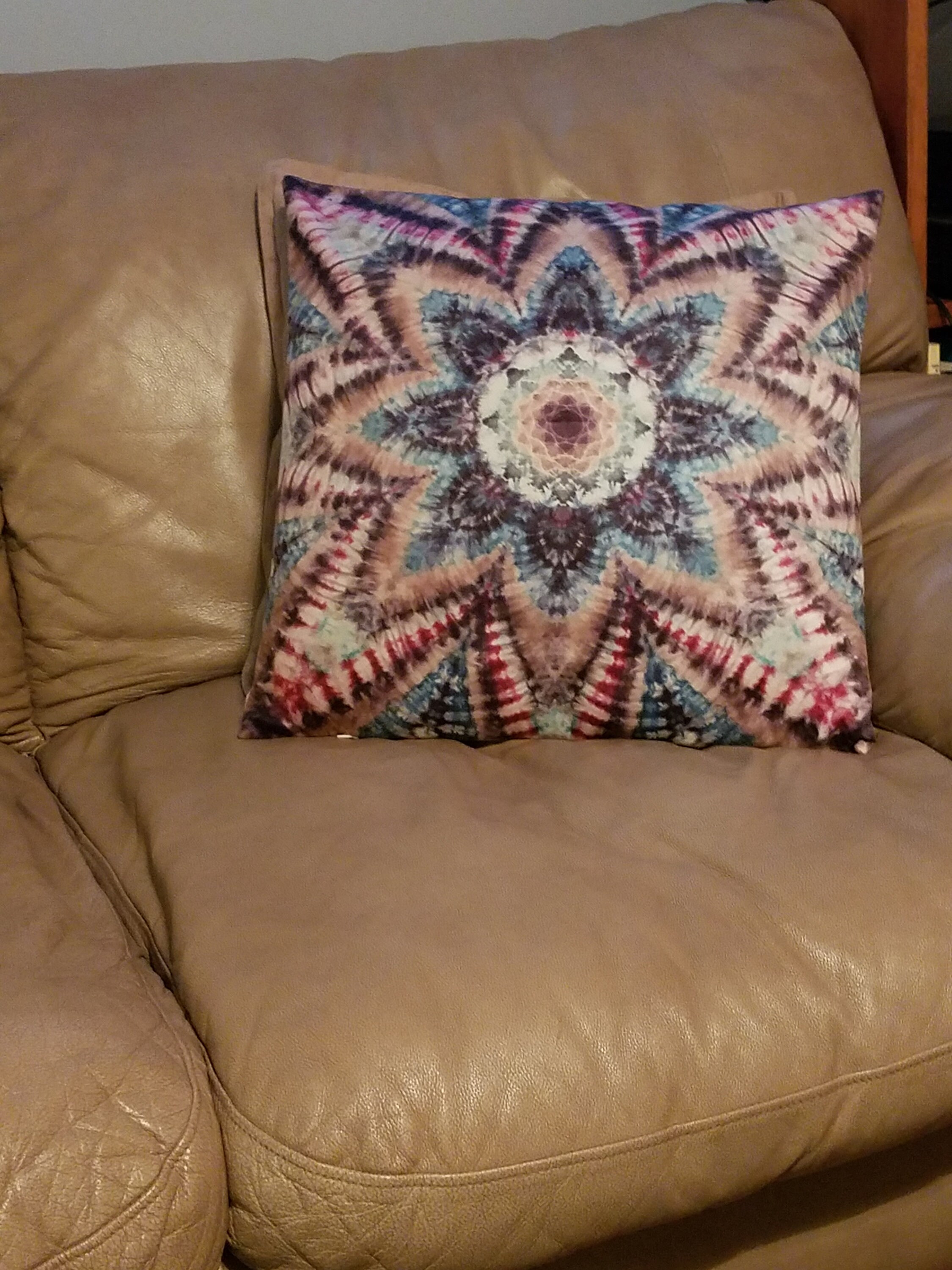 18 Square Pillow Cover Printed Both Sides