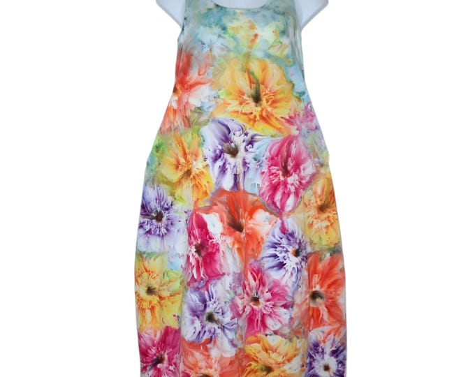 Size Medium - Tie Dye Pocket Maxi Dress - The Blossom Collection