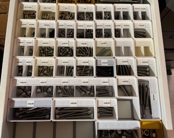 Gridfinity Base Plates for Ikea Alex Drawers