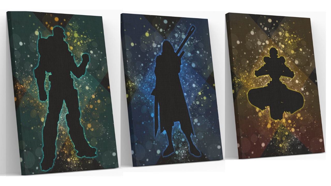 Printable Overwatch Wall Decor , Overwatch Support Characters Printable Art , Gamer Gift ...