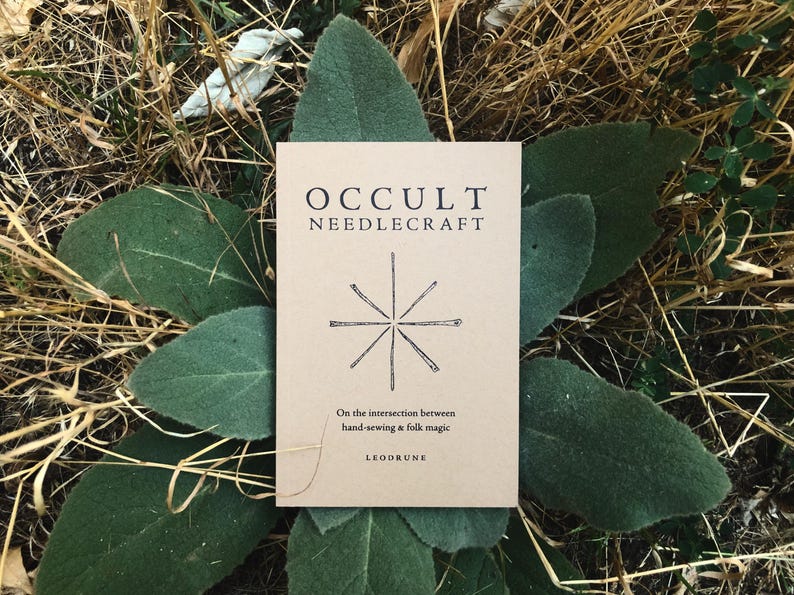 Occult Needlecraft: On the intersection between hand-sewing & folk magic image 1