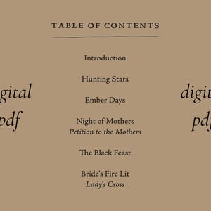 Black Feast: Digitales PDF Bild 2