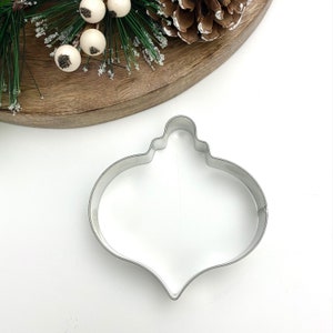 Cookie Cutter Christmas Bauble Large Handmade