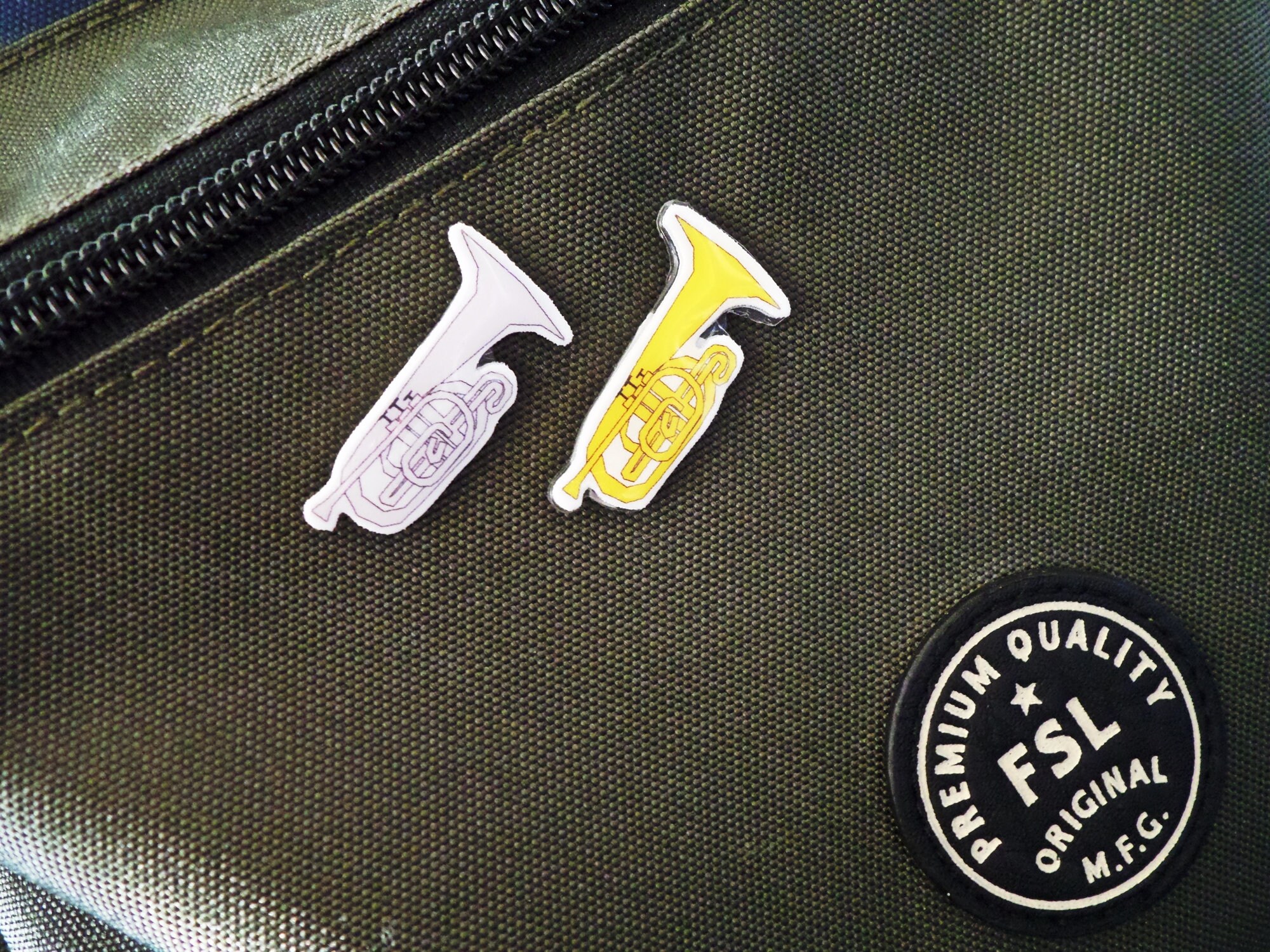 MELLOPHONE Instrument Resincraft Shrink Pin or Etsy