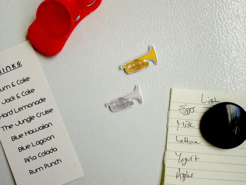 MELLOPHONE Instrument Resincraft Shrink Pin or Etsy