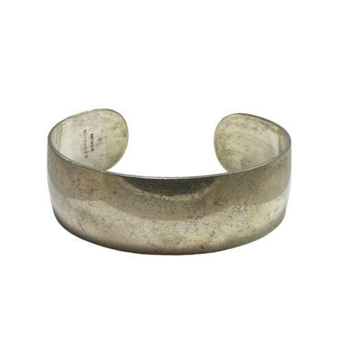 た*べ様 ヴィンテージバングル　1940後半〜50S代 ヴィンテージ スターリングシルバー デザイナーズ カーク＆サン