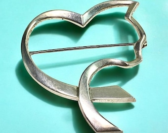 ティファニー パロマ・ピカソ オープンハート キャット ブローチ