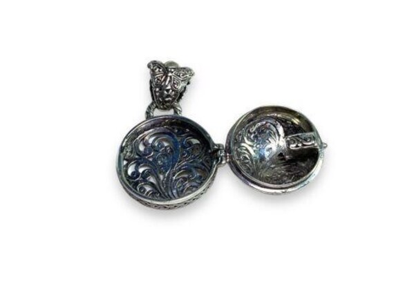 Ciondolo Argento Sterling 925 Bali Libellula Stile Europeo Con Charm – Finitura Anticata, Foro 4.4 Mm