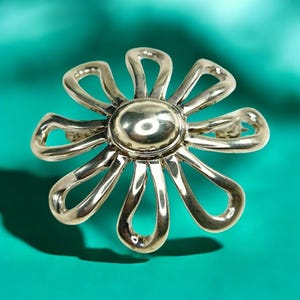 Tiffany & Co. Paloma Picasso Sterling Silver Daisy Flower Pin