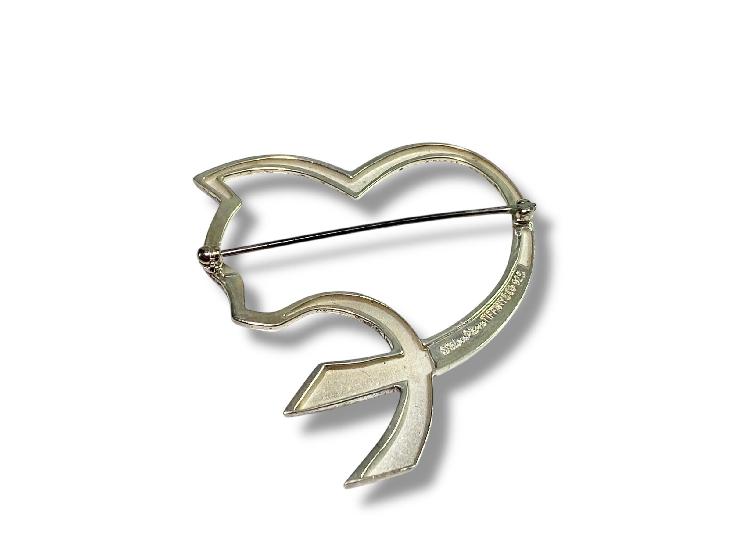 Tiffany & Co. Paloma Picasso 鳩ブローチ Tiffany Paloma Picasso for Tiffany & Co Silver Seagull