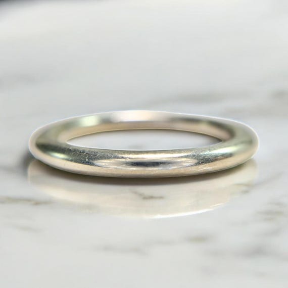 Roberto Coin Designer Sterling Silver Wedding Band Stack Ring