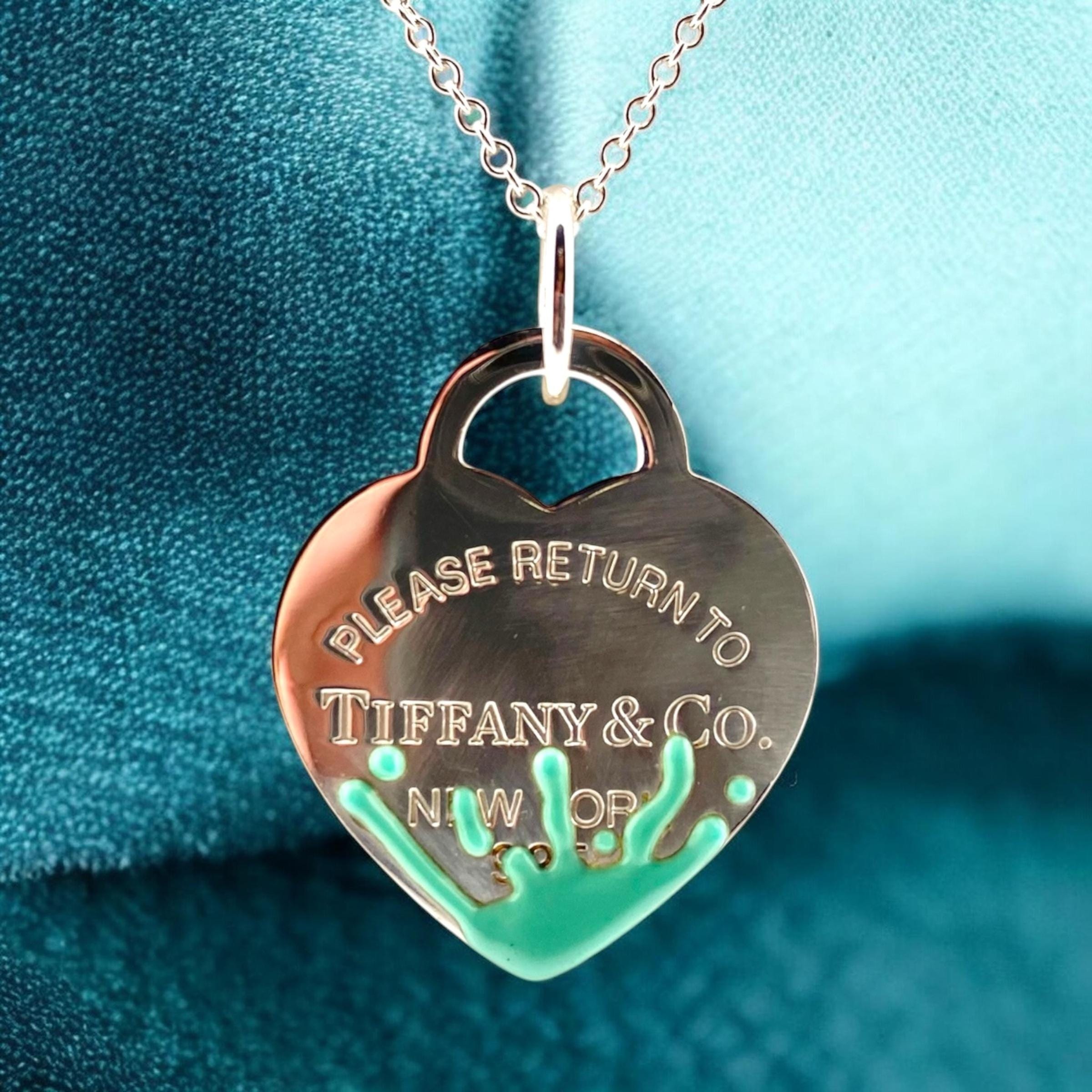 Tiffanys return to heart necklace - Etsy 日本