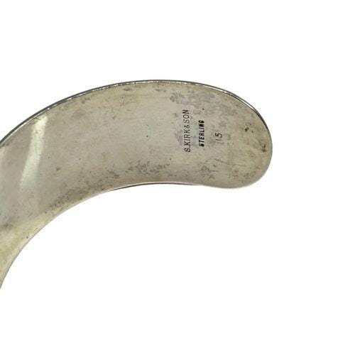 ヴィンテージ S Kirk & Son  シルバー ワイド バングル ヴィンテージ S Kirk & Son シルバー ワイド バングル S Kirk Son