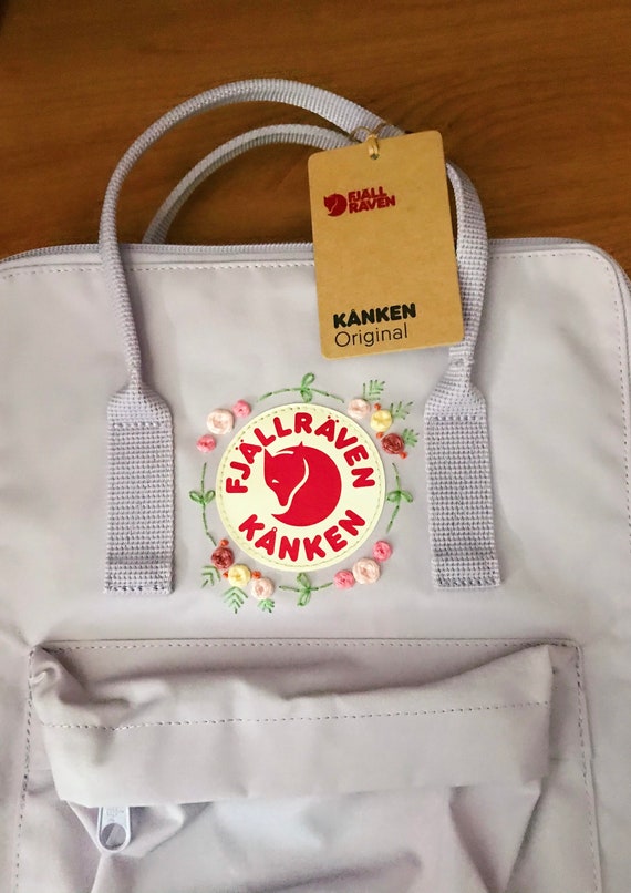Mini Classic Custom Embroidery Fjallraven Kanken Hand Embroidery Embroidery Kanken Backpack Etsy Australia