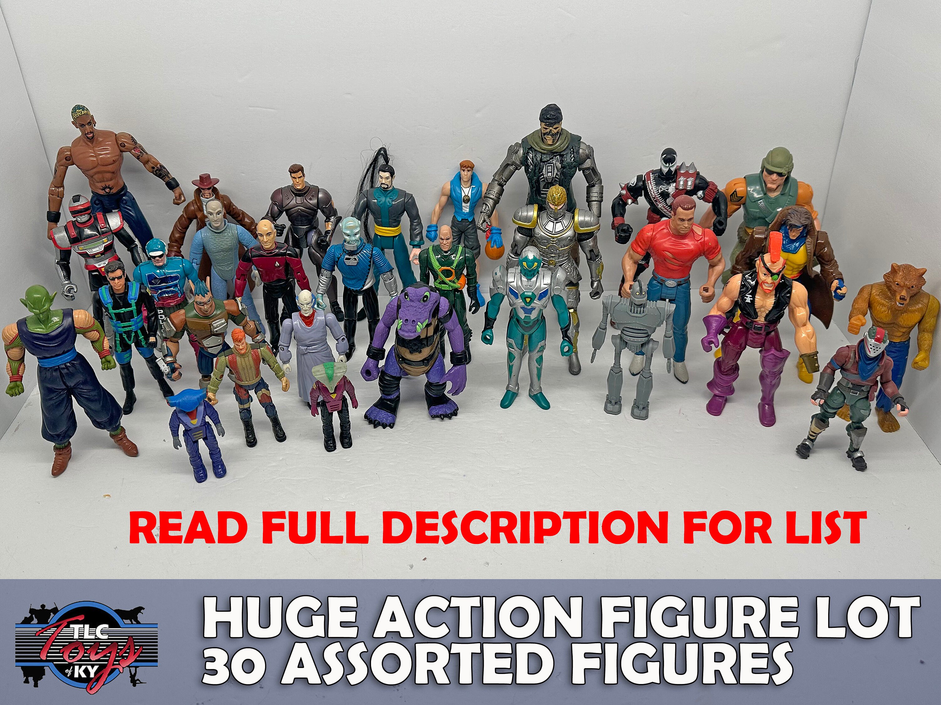 Huge action sale figures