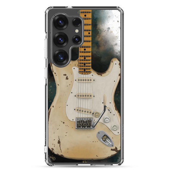 Hand-Painted Samsung Phone Cases with Jimmy's Guitar Art