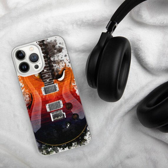 Hand-Painted iPhone Phone Cases with Al's Guitar Art