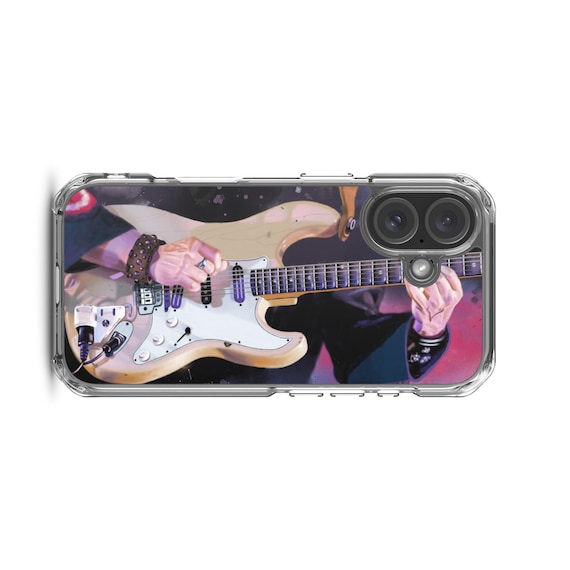 Hand-Painted iPhone Phone Cases with Rich's Guitar Art