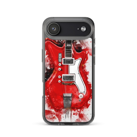 Hand-Painted iPhone Phone Cases with Jack's Guitar Art