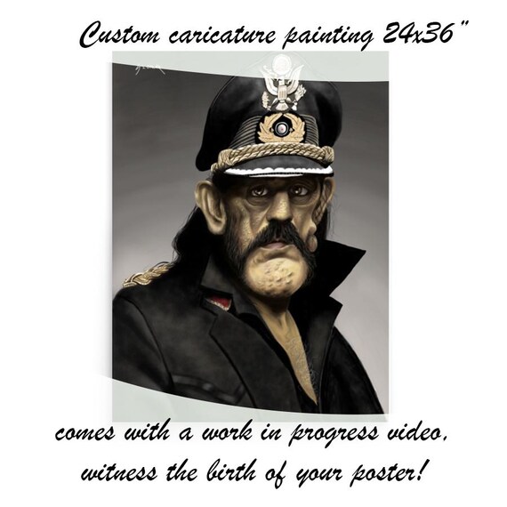 Caricature Commission Painting, Custom Digital Painting from Photo, Personalized BFF Gift