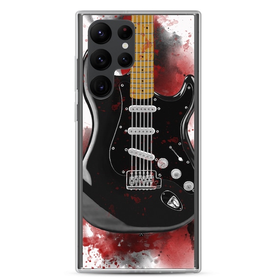 Hand-Painted Samsung Phone Cases with David Guitar Art