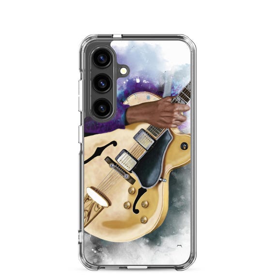 Hand-Painted Samsung Phone Cases with Chuck's Guitar Art
