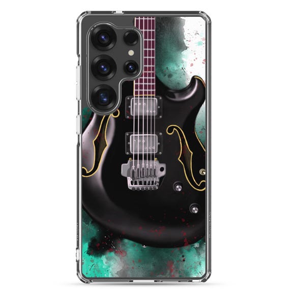 Hand-Painted Samsung Phone Cases with Wes' Guitar Art