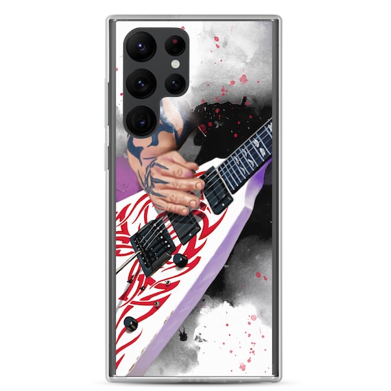 Hand-Painted Samsung Phone Cases with Kerry's Guitar Art