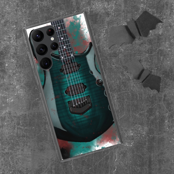 Hand-Painted Samsung Phone Cases with John's Guitar Art