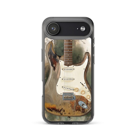 Hand-Painted iPhone Phone Cases with Rory's Guitar Art