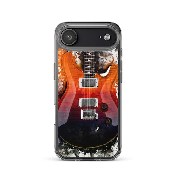 Hand-Painted iPhone Phone Cases with Al's Guitar Art