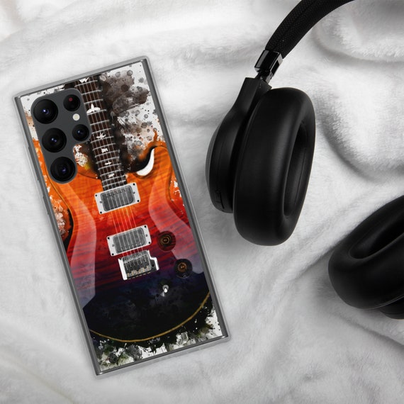 Hand-Painted Samsung Phone Cases with Al's Guitar Art