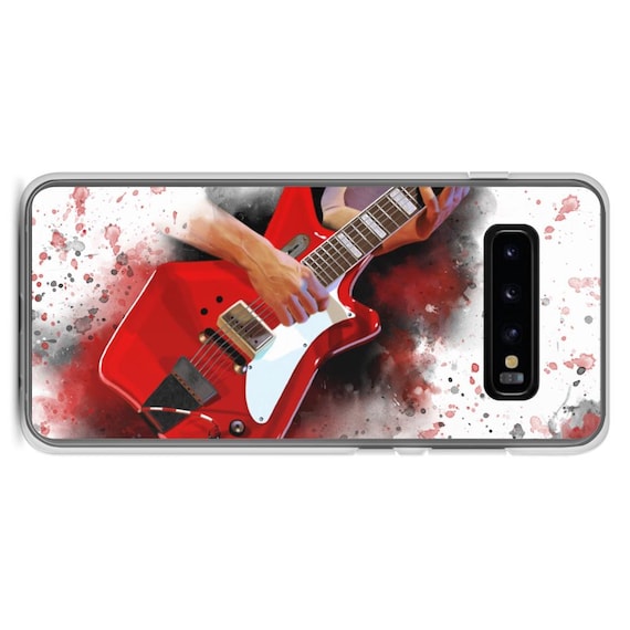 Hand-Painted Samsung Phone Cases with Jack's Guitar Art