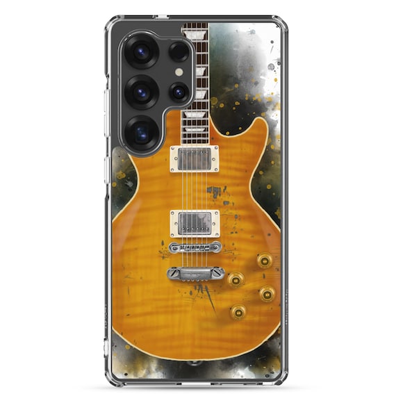 Hand-Painted Samsung Phone Cases with Paul's Guitar Art