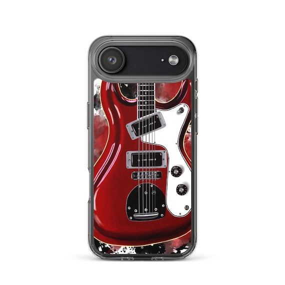 Hand-Painted iPhone Phone Cases with Don's Guitar Art