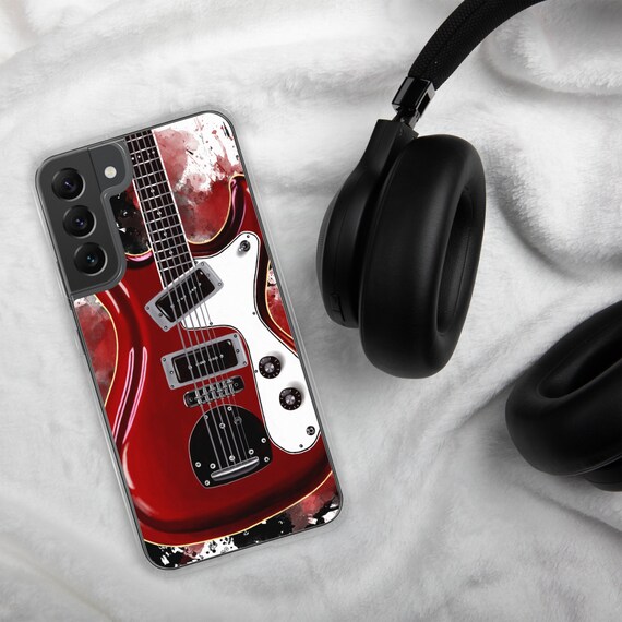 Hand-Painted Samsung Phone Cases with Don's Guitar Art